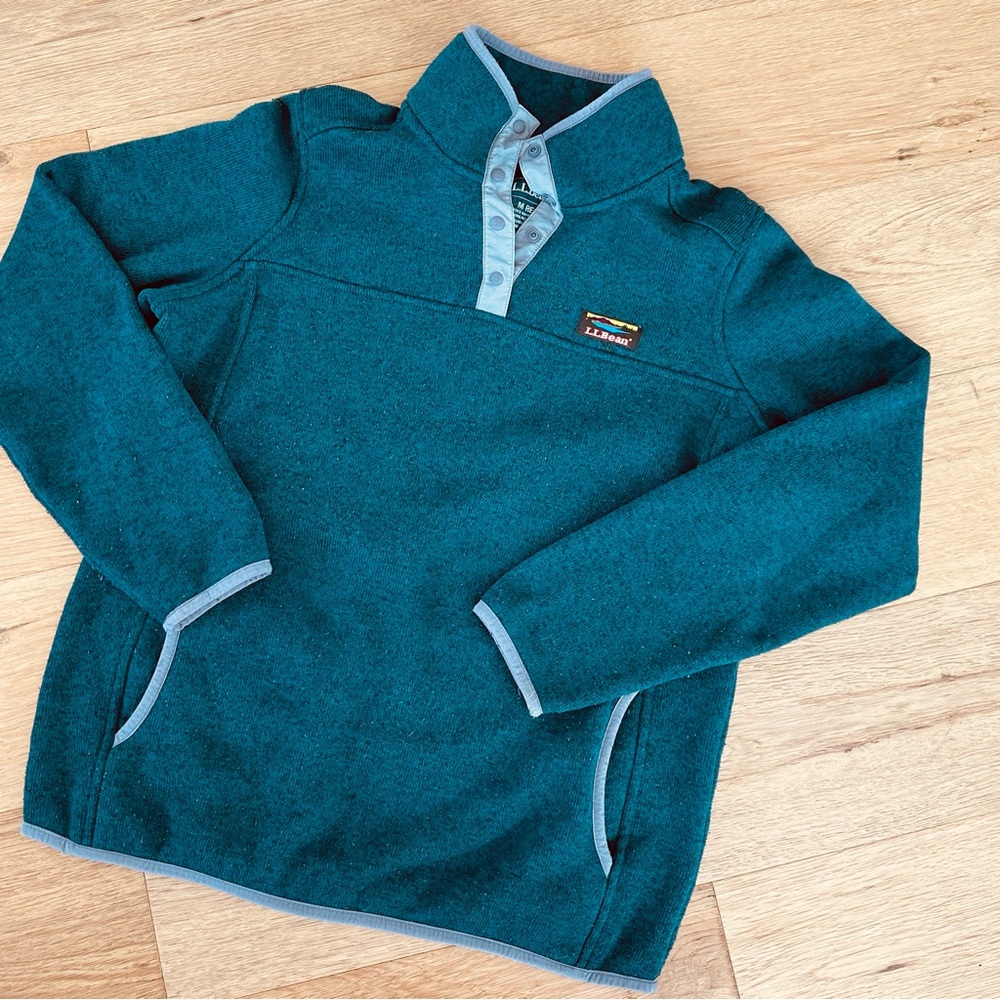 L.L. Bean pullover sweatshirt/ fleece Womens medium